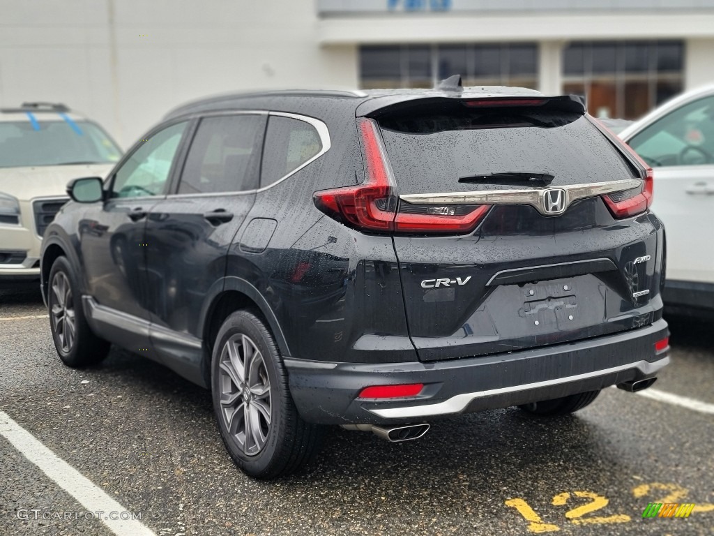 2021 CR-V Touring AWD - Crystal Black Pearl / Black photo #4