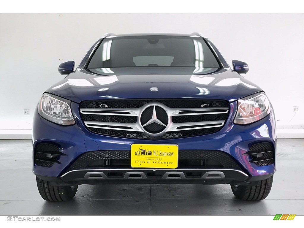 2017 GLC 300 - Brilliant Blue Metallic / Espresso Brown/Black photo #2