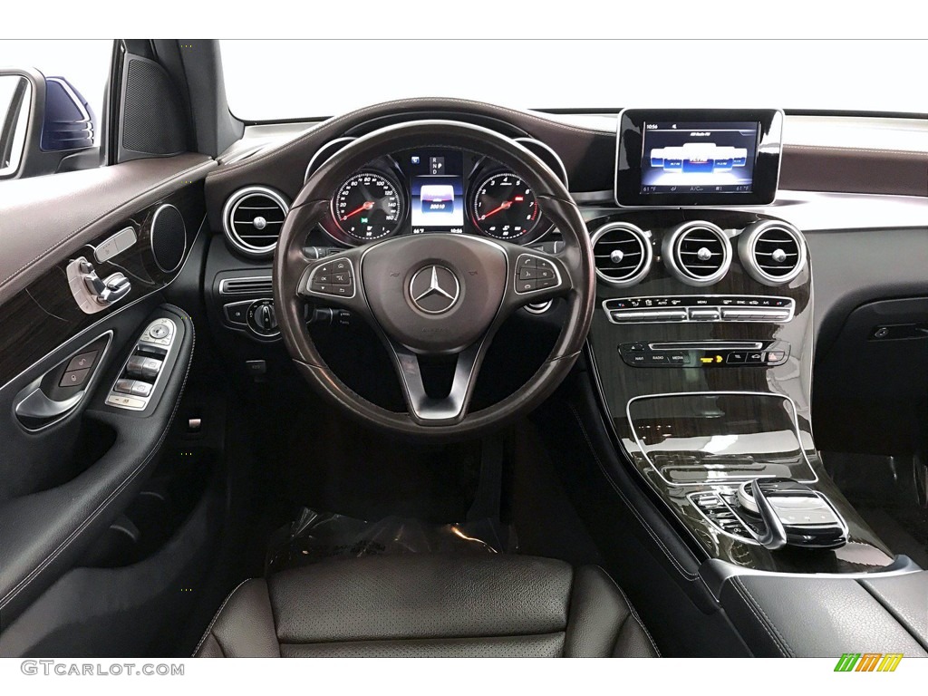 2017 GLC 300 - Brilliant Blue Metallic / Espresso Brown/Black photo #4