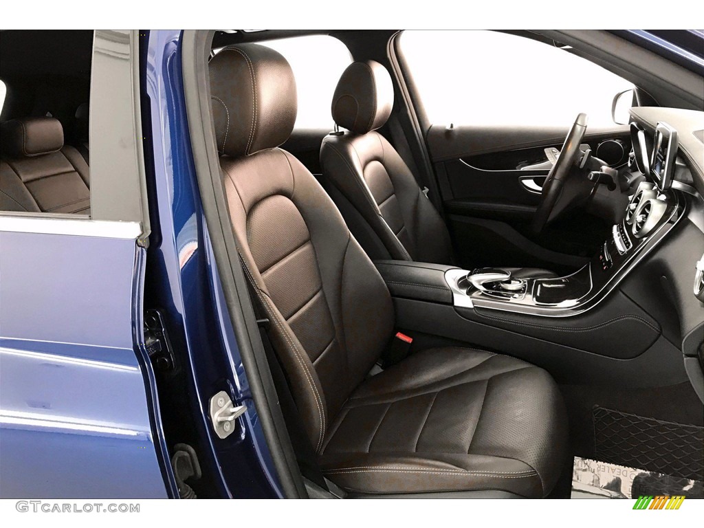 2017 GLC 300 - Brilliant Blue Metallic / Espresso Brown/Black photo #6