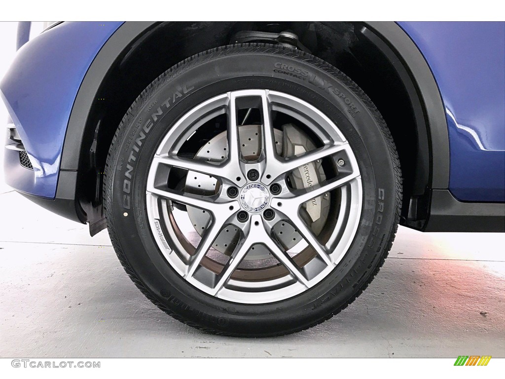 2017 GLC 300 - Brilliant Blue Metallic / Espresso Brown/Black photo #8