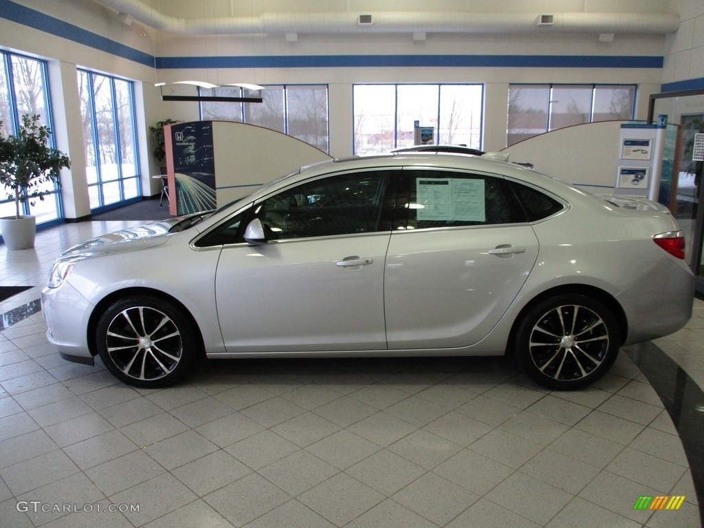 Quicksilver Metallic 2017 Buick Verano Sport Touring Exterior Photo #143688504
