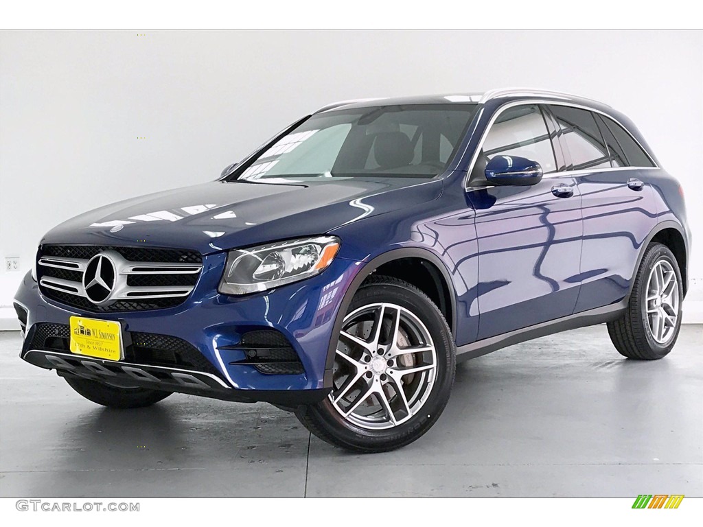 2017 GLC 300 - Brilliant Blue Metallic / Espresso Brown/Black photo #12