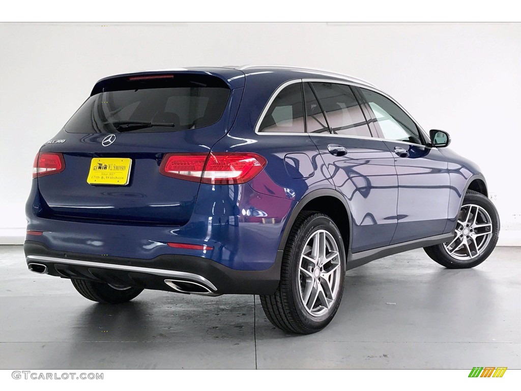 2017 GLC 300 - Brilliant Blue Metallic / Espresso Brown/Black photo #16