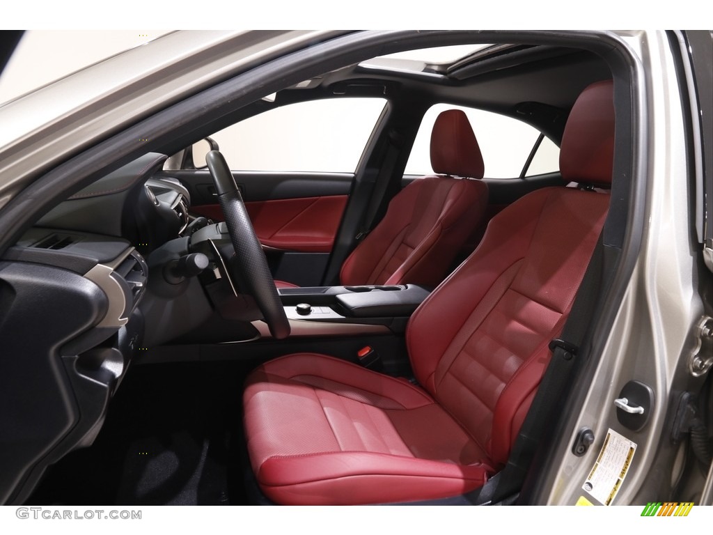 Rioja Red Interior 2020 Lexus IS 350 F Sport AWD Photo #143689470