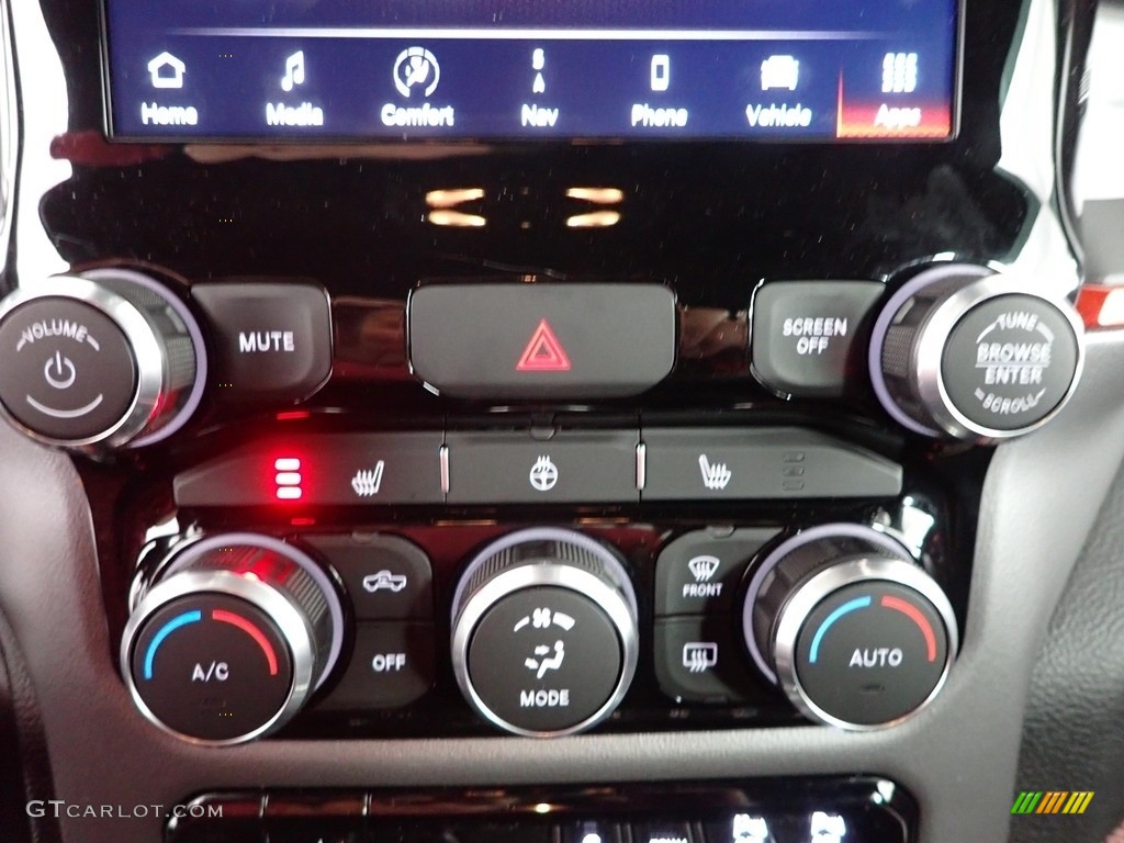 2022 Ram 1500 Rebel Crew Cab 4x4 Controls Photo #143689749