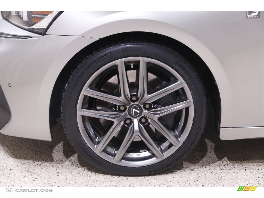 2020 IS 350 F Sport AWD - Atomic Silver / Rioja Red photo #21