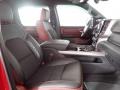 Black/Red Front Seat Photo for 2022 Ram 1500 #143689959