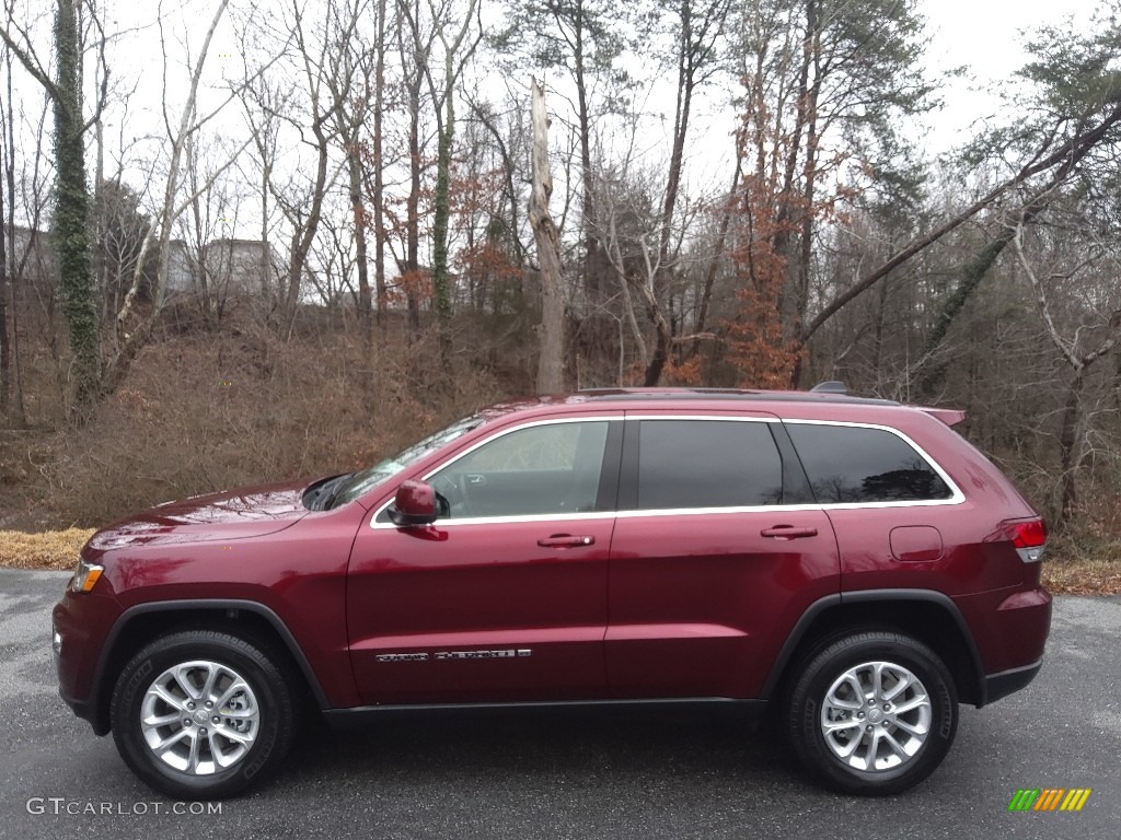 Velvet Red Pearl 2022 Jeep Grand Cherokee Laredo 4x4 Exterior Photo #143690256
