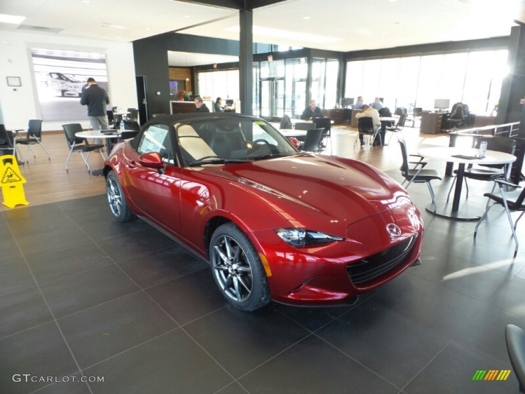 2022 MX-5 Miata Grand Touring - Soul Red Crystal Metallic / Black photo #1