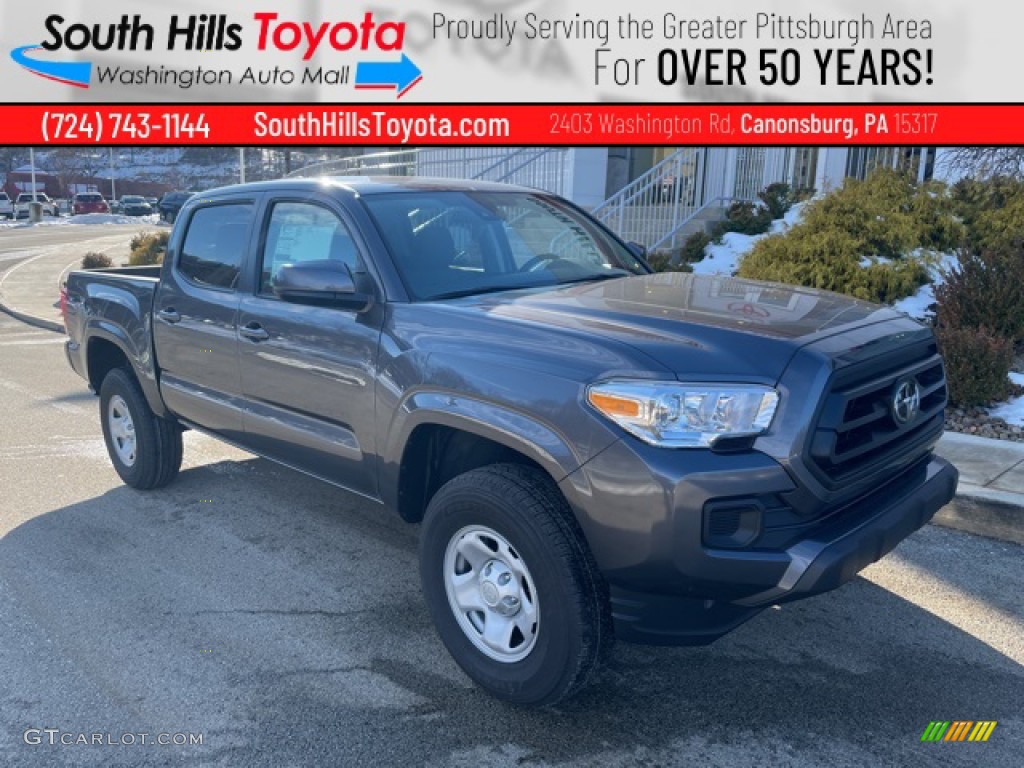 2022 Tacoma SR5 Double Cab - Magnetic Gray Metallic / Cement Gray photo #1