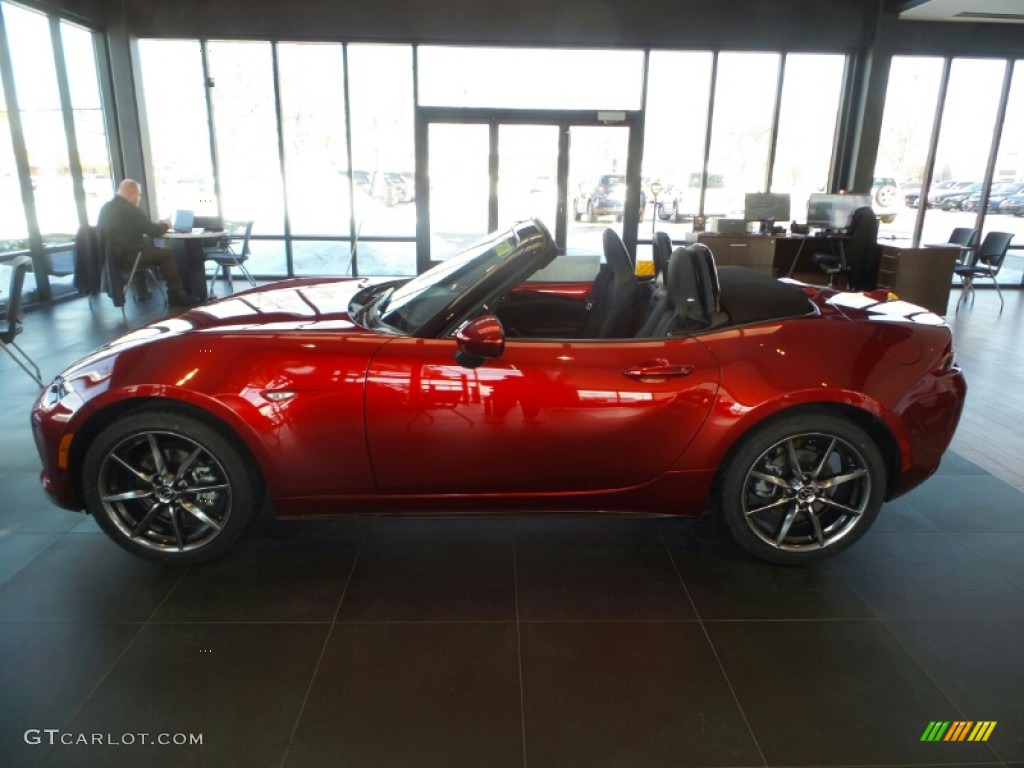 Soul Red Crystal Metallic 2022 Mazda MX-5 Miata Grand Touring Exterior Photo #143690448