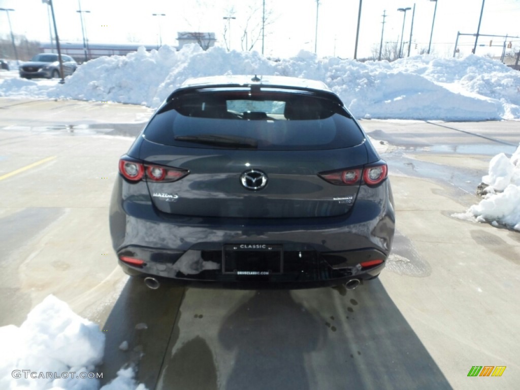 2022 Mazda3 2.5 Turbo Hatchback AWD - Polymetal Gray Metallic / Black photo #5