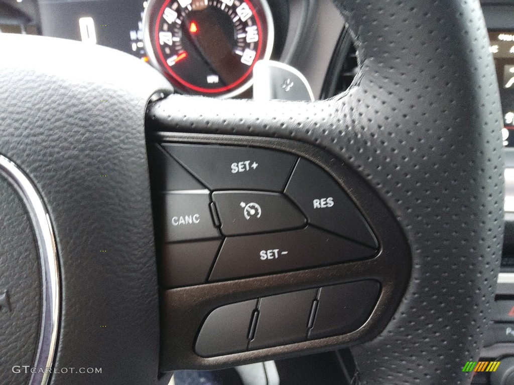 2021 Dodge Challenger GT Black Steering Wheel Photo #143691483