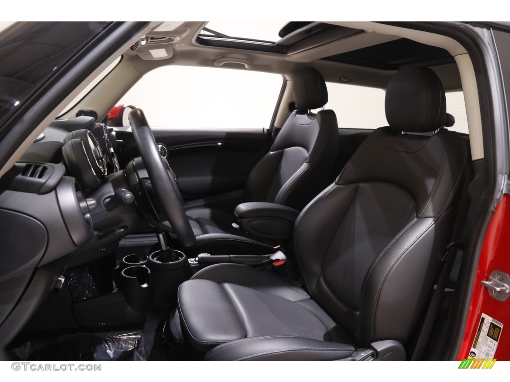 Carbon Black Interior 2019 Mini Hardtop Cooper S 2 Door Photo #143691660