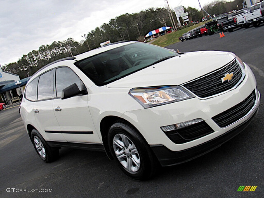 2015 Traverse LS - White / Dark Titanium/Light Titanium photo #19