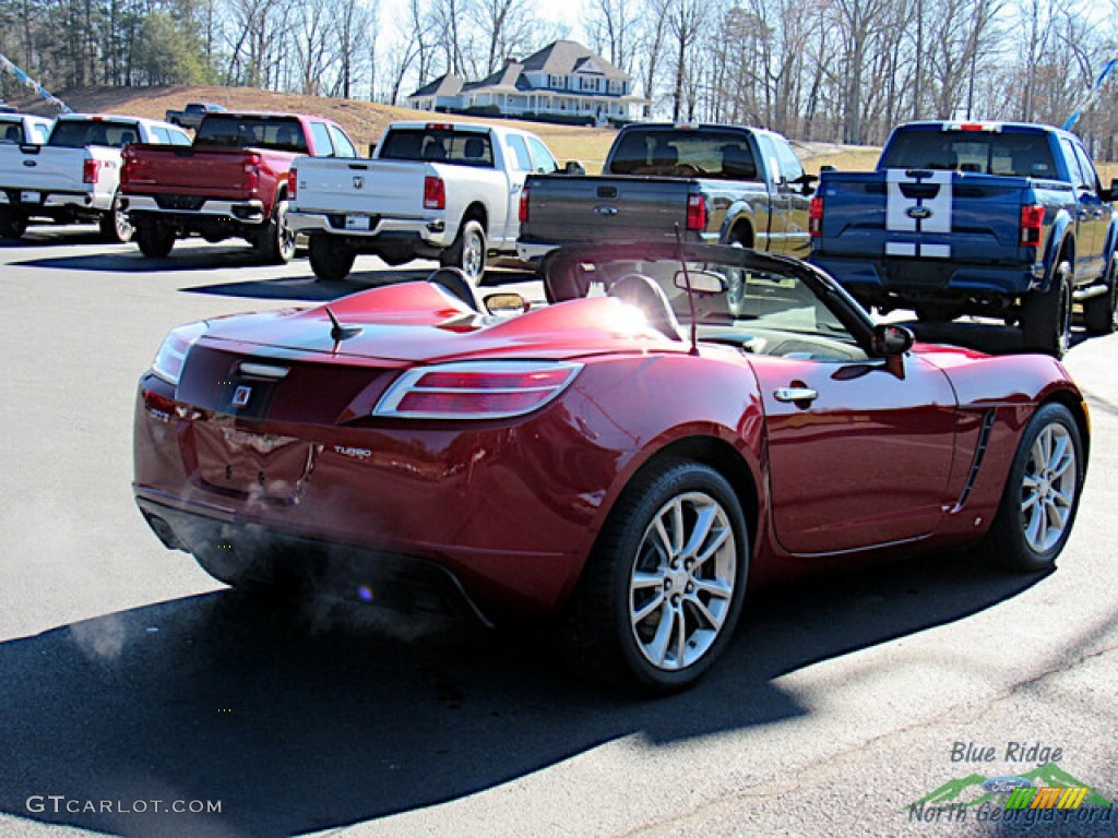 2009 Sky Red Line Ruby Red Special Edition Roadster - Ruby Red / Black photo #5