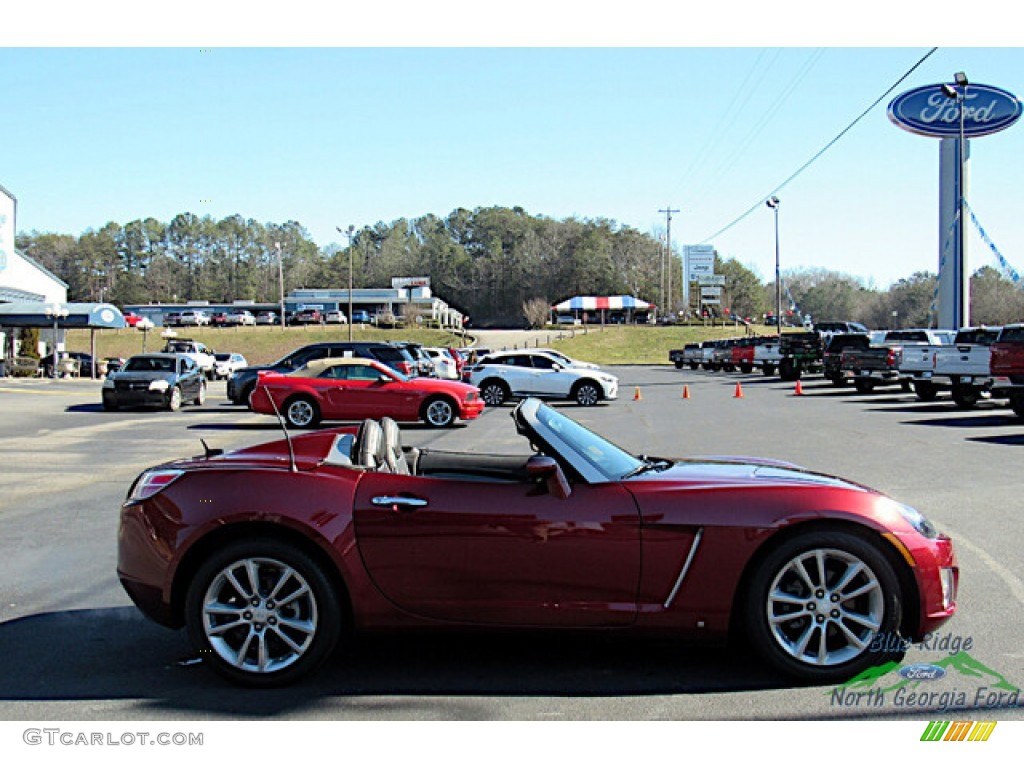 2009 Sky Red Line Ruby Red Special Edition Roadster - Ruby Red / Black photo #6