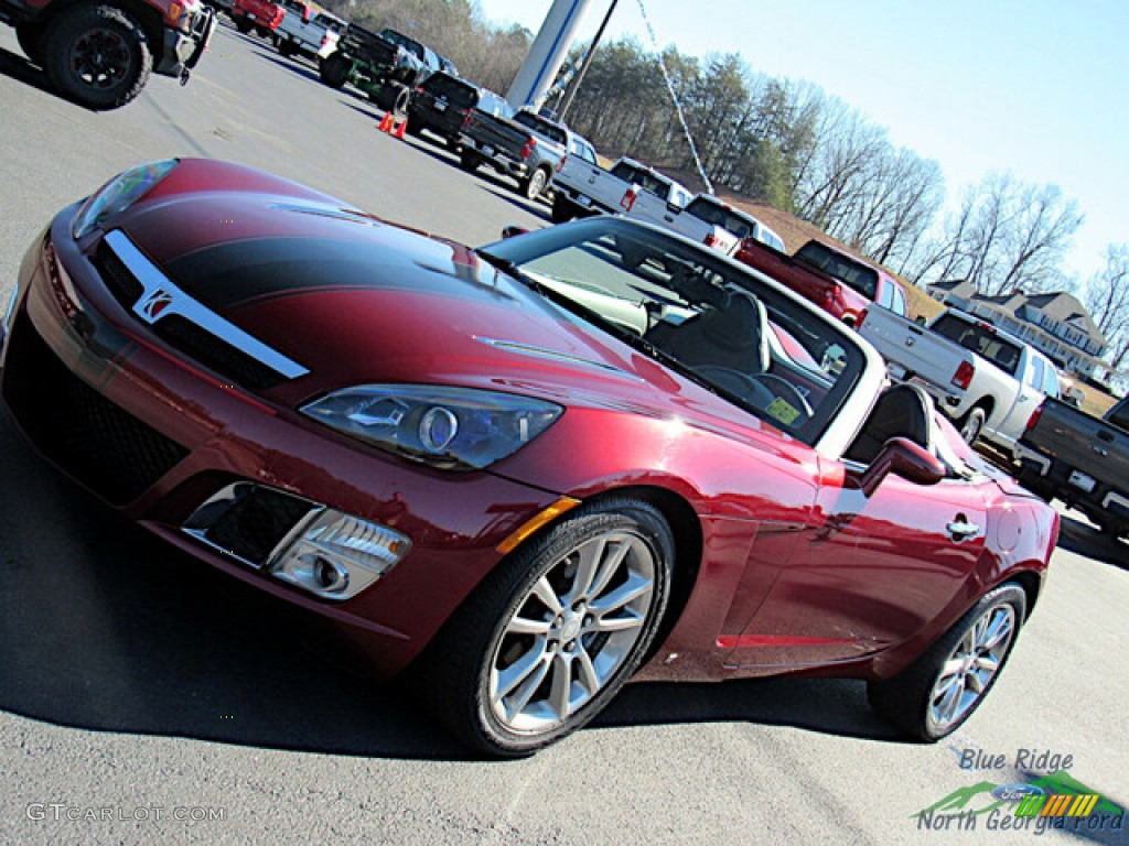 2009 Sky Red Line Ruby Red Special Edition Roadster - Ruby Red / Black photo #18