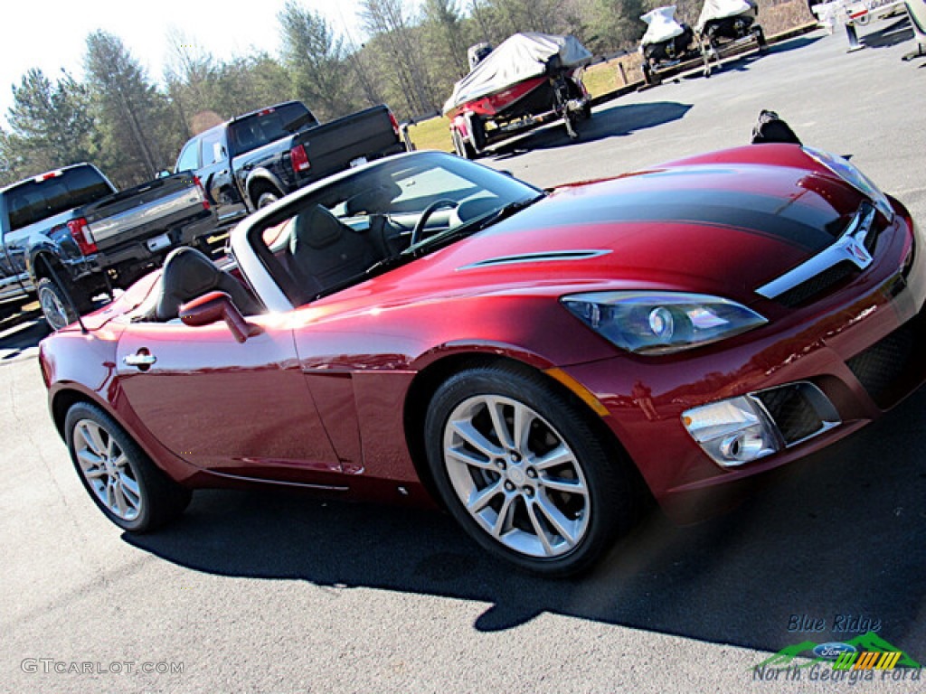 2009 Sky Red Line Ruby Red Special Edition Roadster - Ruby Red / Black photo #19