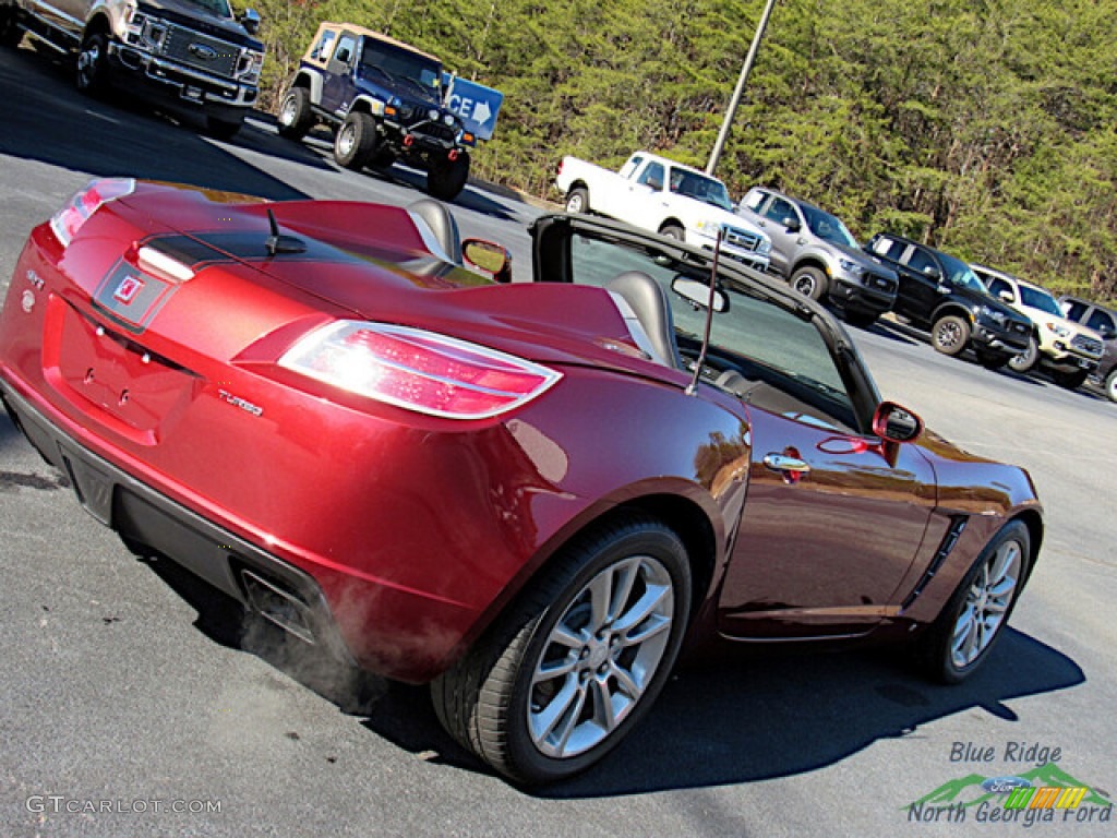 2009 Sky Red Line Ruby Red Special Edition Roadster - Ruby Red / Black photo #20