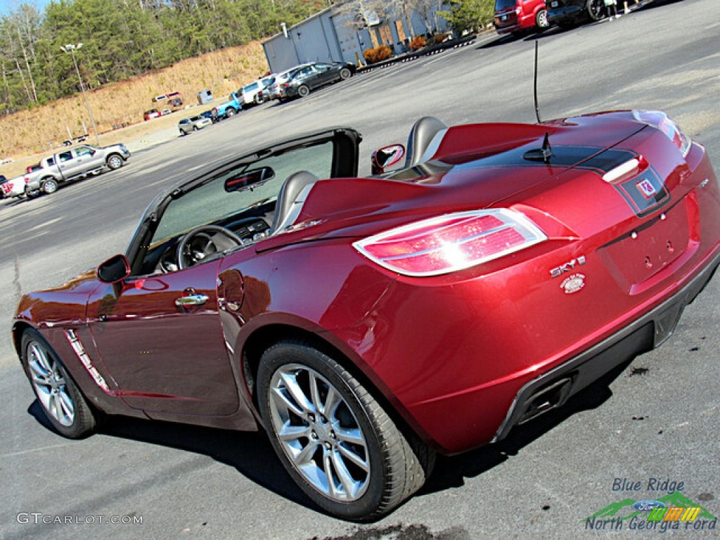 2009 Sky Red Line Ruby Red Special Edition Roadster - Ruby Red / Black photo #21