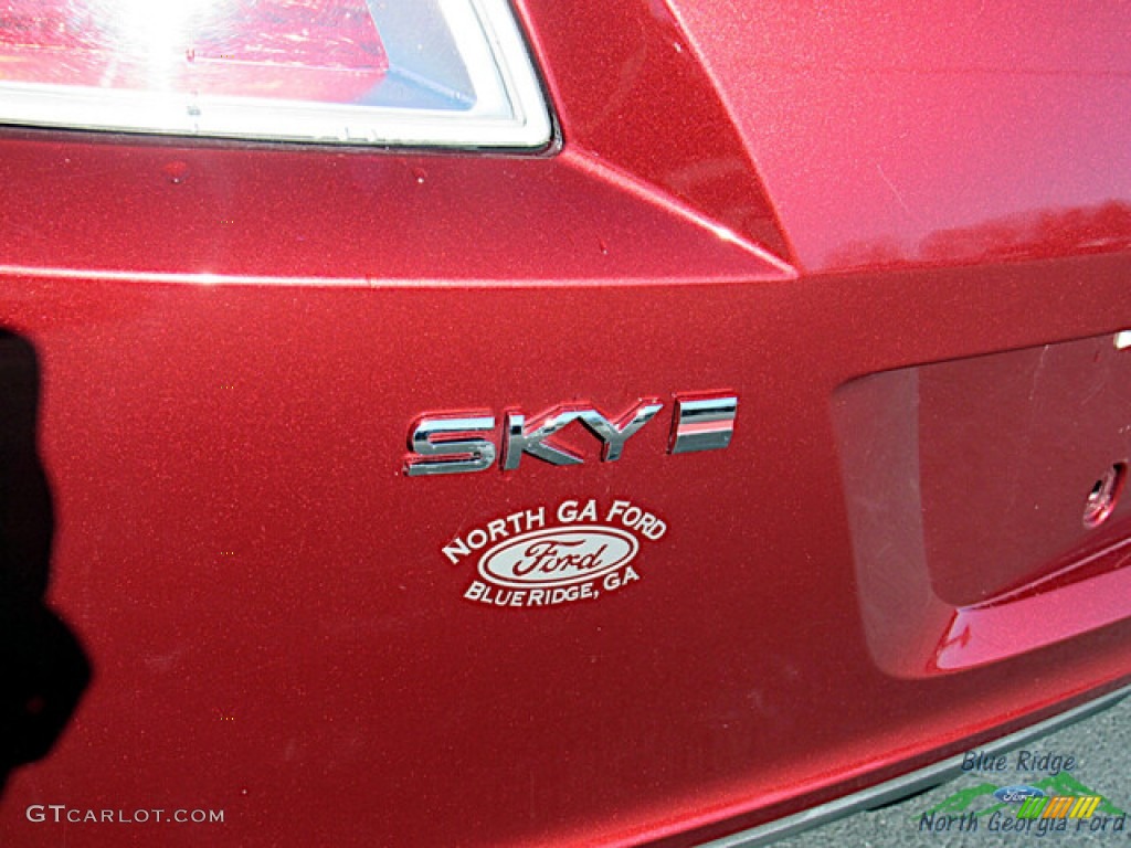 2009 Sky Red Line Ruby Red Special Edition Roadster - Ruby Red / Black photo #22