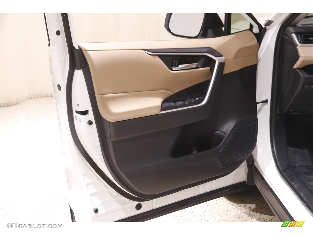 2019 Toyota RAV4 XLE Nutmeg Door Panel Photo #143692455