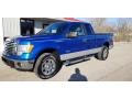 2012 Blue Flame Metallic Ford F150 XLT SuperCab 4x4 #143693146