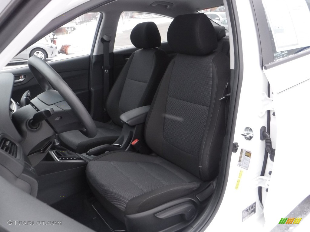 2018 Accent SEL - Frost White Pearl / Black photo #12