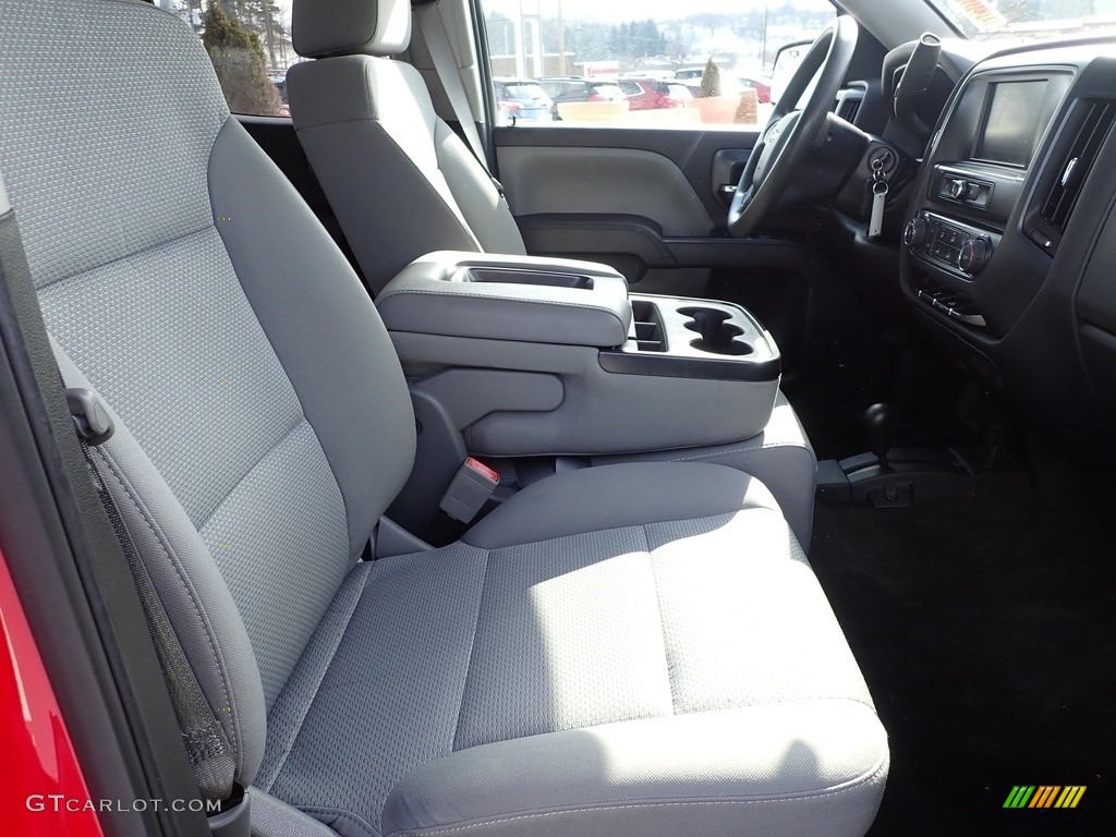 Dark Ash/Jet Black Interior 2016 Chevrolet Silverado 1500 WT Double Cab 4x4 Photo #143693454