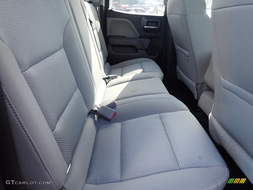 2016 Chevrolet Silverado 1500 WT Double Cab 4x4 Rear Seat Photo #143693526