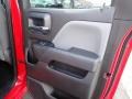 Dark Ash/Jet Black 2016 Chevrolet Silverado 1500 WT Double Cab 4x4 Door Panel