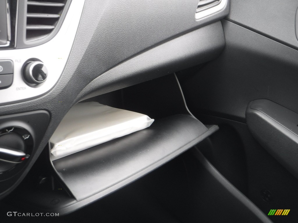2018 Accent SEL - Frost White Pearl / Black photo #25