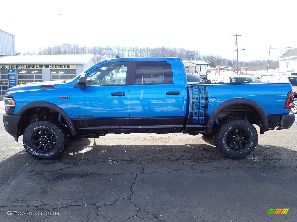 Hydro Blue Pearl 2022 Ram 2500 Power Wagon Crew Cab 4x4 Exterior Photo #143693973