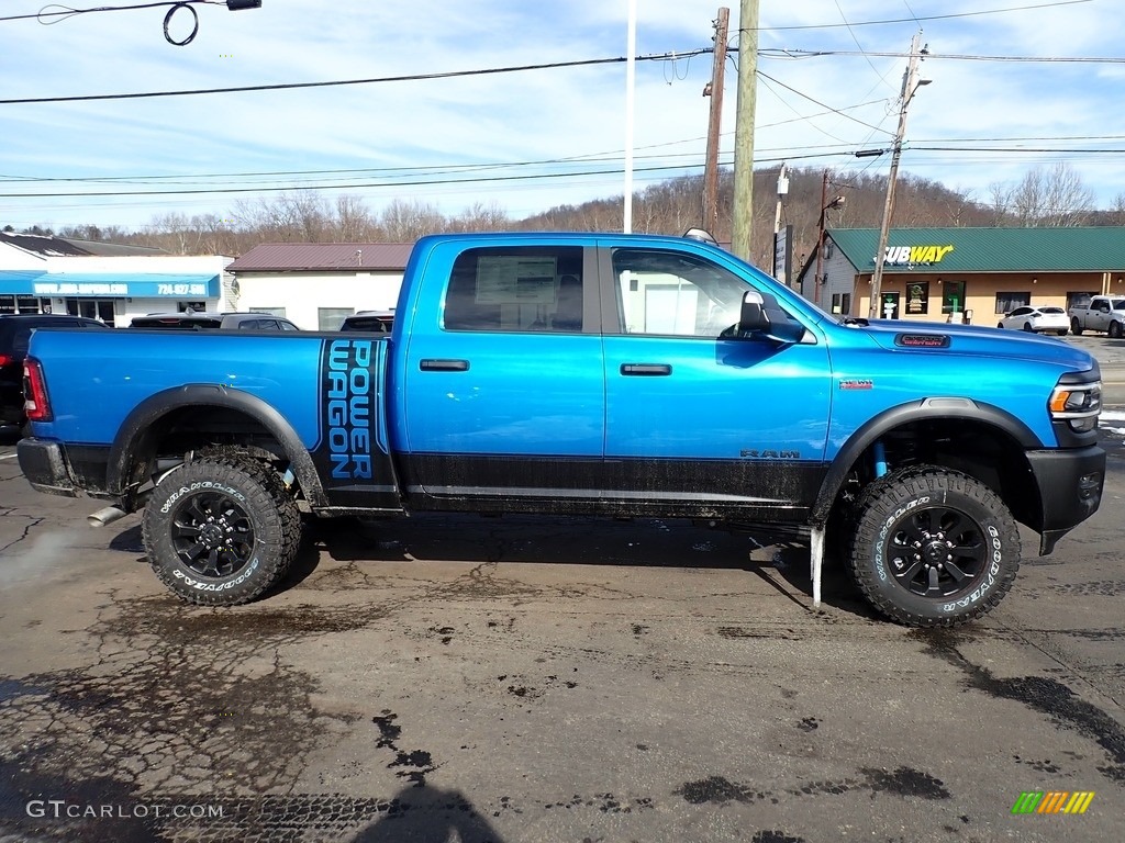 Hydro Blue Pearl 2022 Ram 2500 Power Wagon Crew Cab 4x4 Exterior Photo #143694069