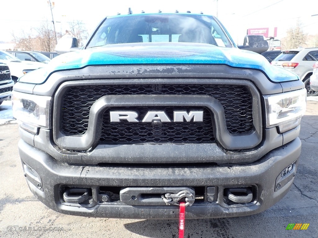 2022 2500 Power Wagon Crew Cab 4x4 - Hydro Blue Pearl / Black photo #8