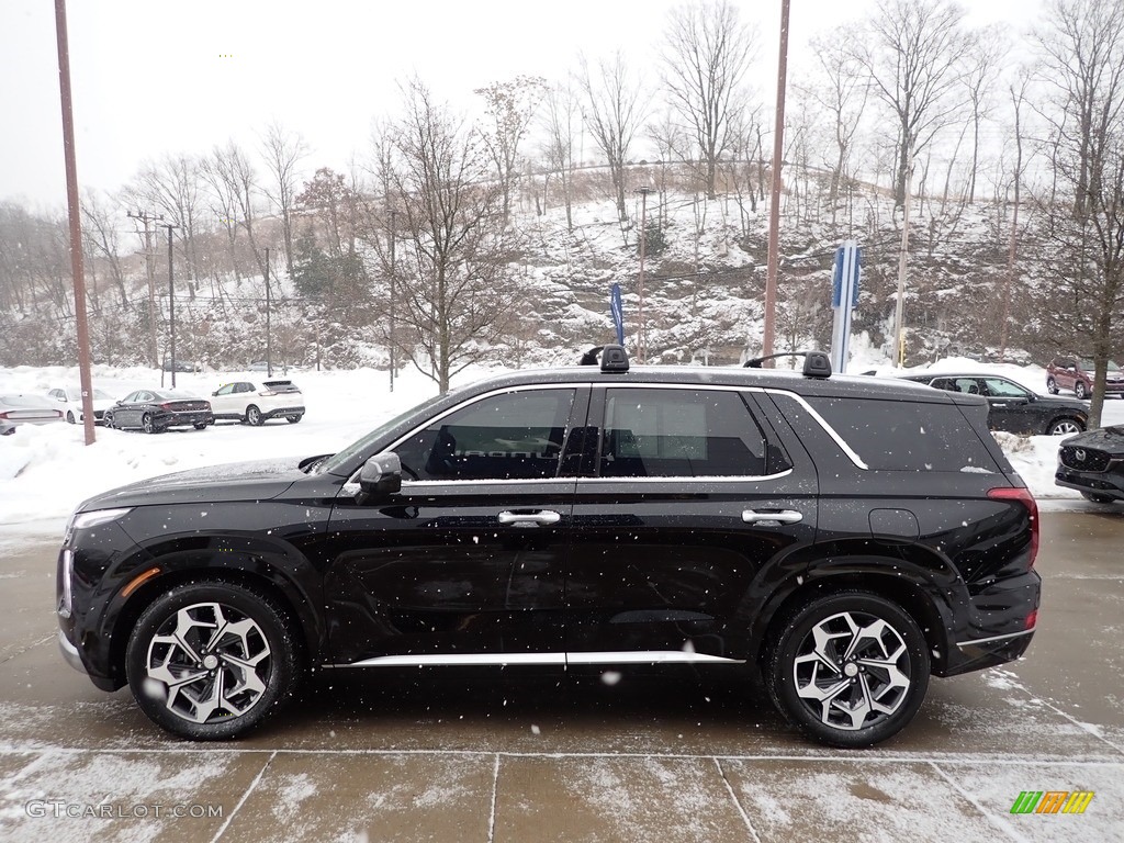 Becketts Black 2021 Hyundai Palisade Calligraphy AWD Exterior Photo #143694438