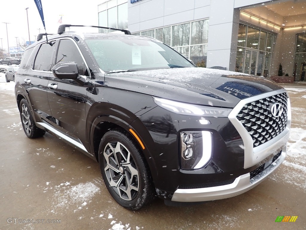 Becketts Black 2021 Hyundai Palisade Calligraphy AWD Exterior Photo #143694504