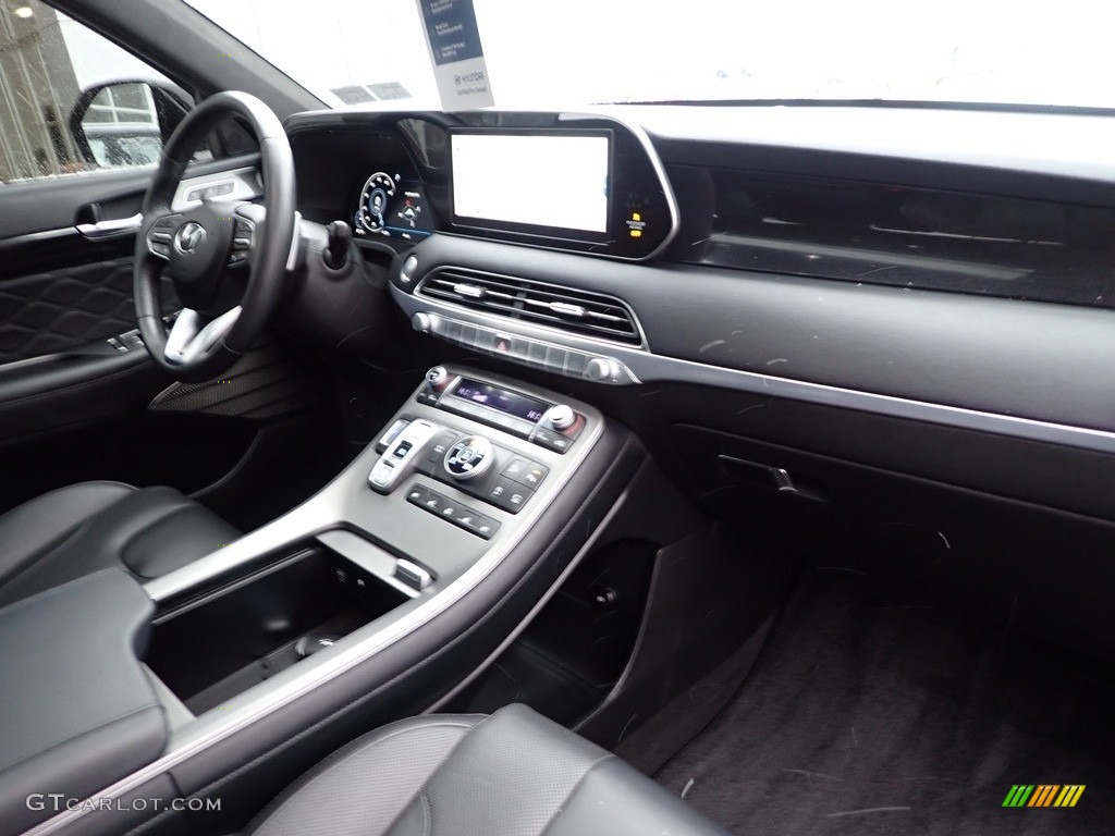 2021 Hyundai Palisade Calligraphy AWD Black Dashboard Photo #143694570