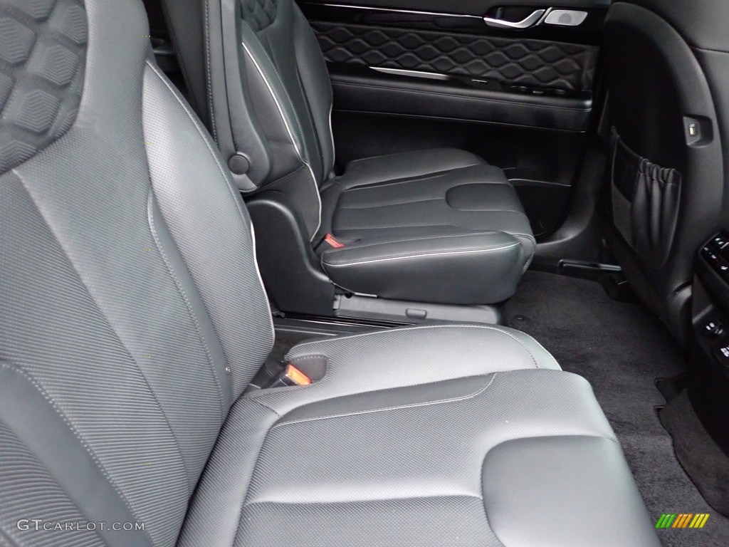 Black Interior 2021 Hyundai Palisade Calligraphy AWD Photo #143694669