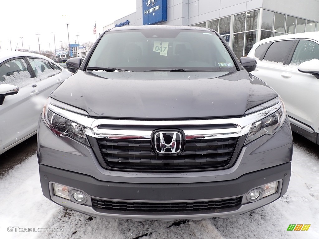 2020 Ridgeline RTL-E AWD - Pacific Pewter Metallic / Black photo #2
