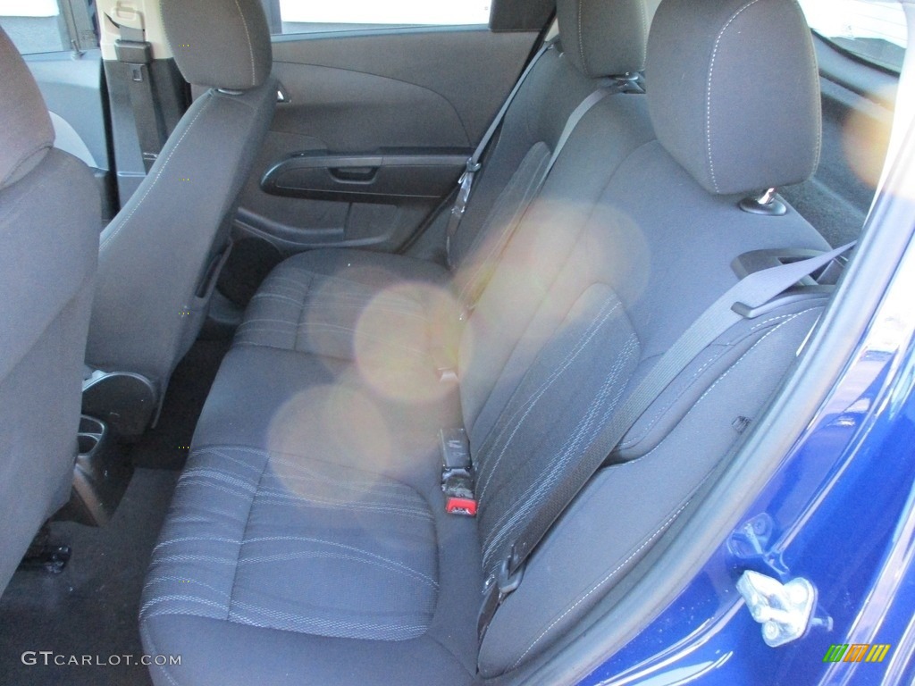 2013 Sonic LT Hatch - Blue Topaz Metallic / Jet Black/Brick photo #8