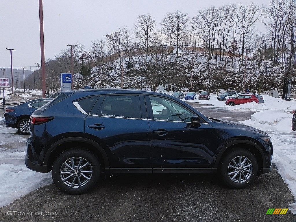Eternal Blue Mica 2022 Mazda CX-5 S Select AWD Exterior Photo #143695467