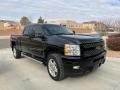 2014 Black Chevrolet Silverado 2500HD LT Crew Cab 4x4  photo #2