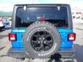 2022 Hydro Blue Pearl Jeep Wrangler Willys 4x4  photo #4