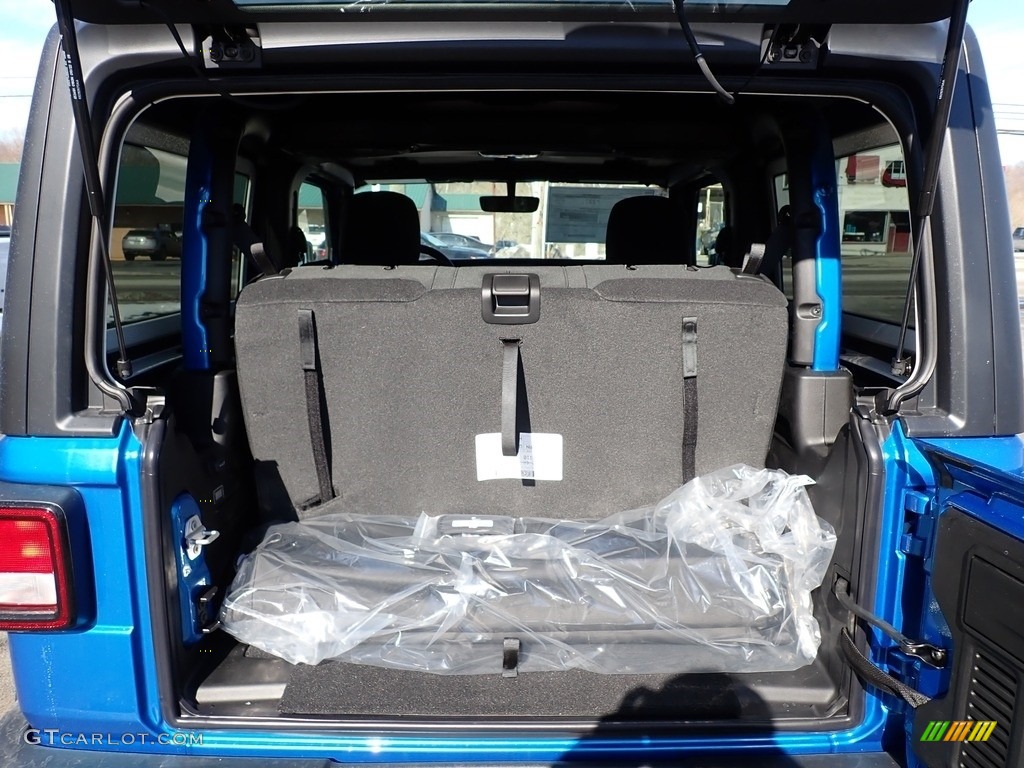 2022 Wrangler Willys 4x4 - Hydro Blue Pearl / Black photo #5
