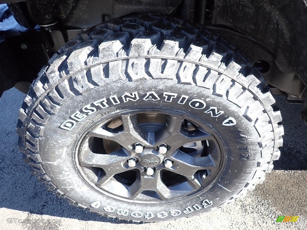 2022 Wrangler Willys 4x4 - Hydro Blue Pearl / Black photo #10