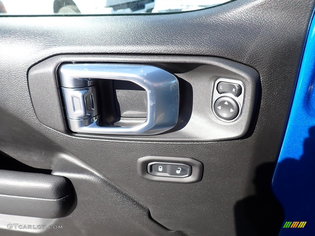 2022 Wrangler Willys 4x4 - Hydro Blue Pearl / Black photo #13