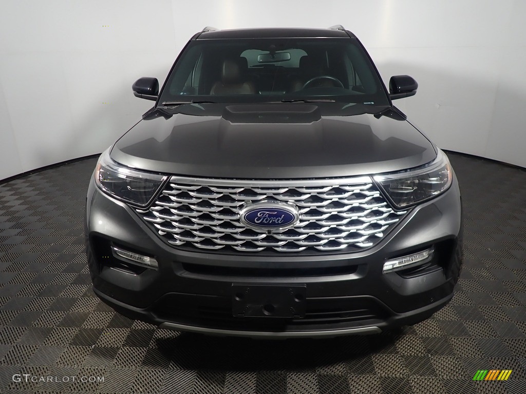 2020 Explorer Platinum 4WD - Silver Spruce Metallic / Ebony photo #8